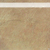 Ступень 4 пол. ф.п. (Монблан беж 01 КГ глаз шт. 400*400 (1-й сорт) - керамическая плитка