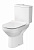 Унитаз-компакт CITY NEW CLEAN ON 011 3/5, сиденье дюр.SLIM, lift, белый, безободковый - керамическая плитка